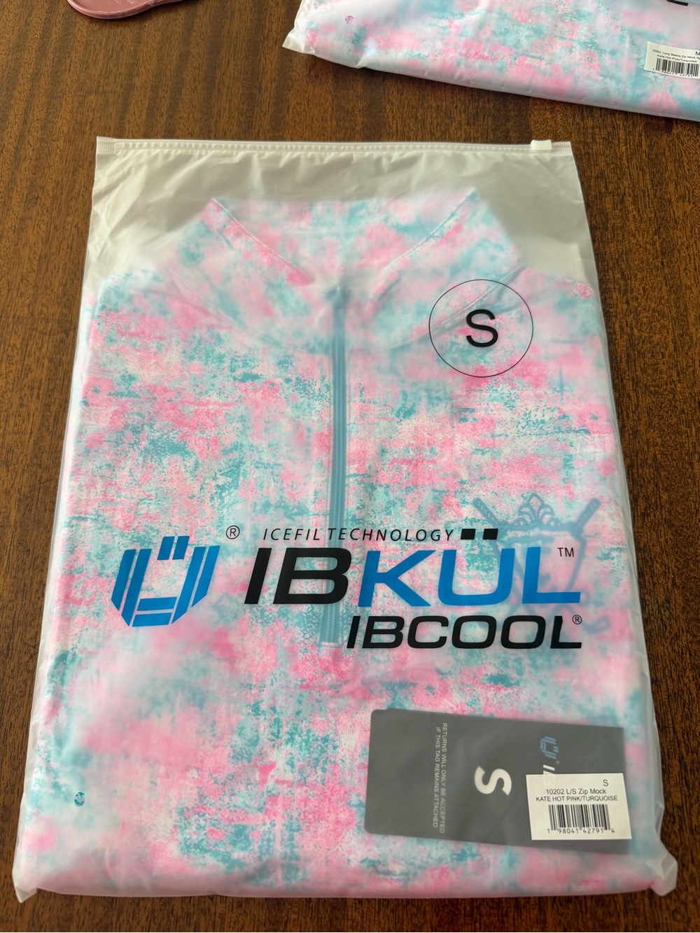 IBKUL women’s long sleeve half zip
